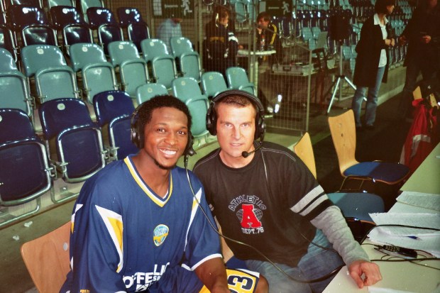 me in oldenburg with Ricky paulding 2007